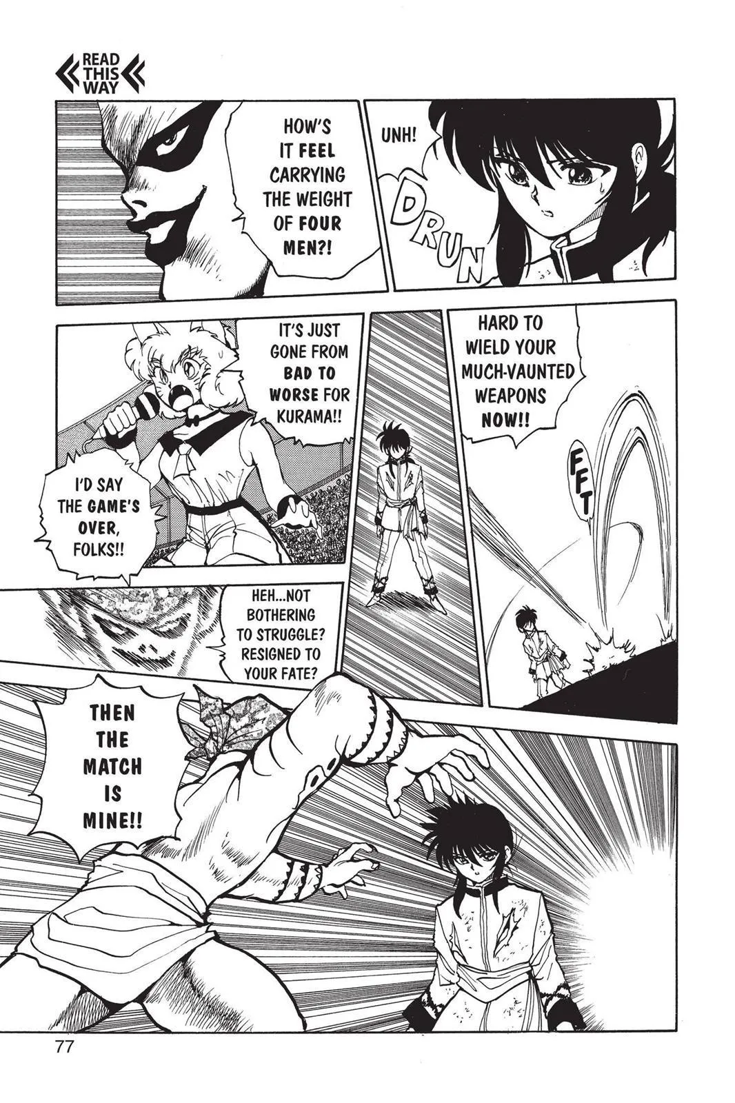 Read Yu Yu Hakusho EN Manga Online