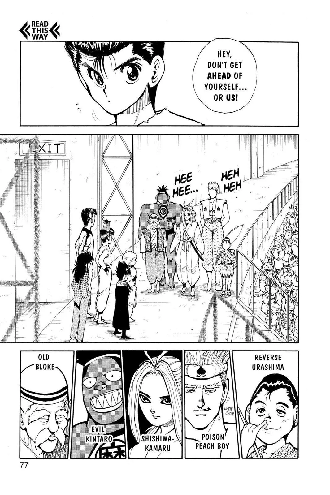 Read Yu Yu Hakusho EN Manga Online