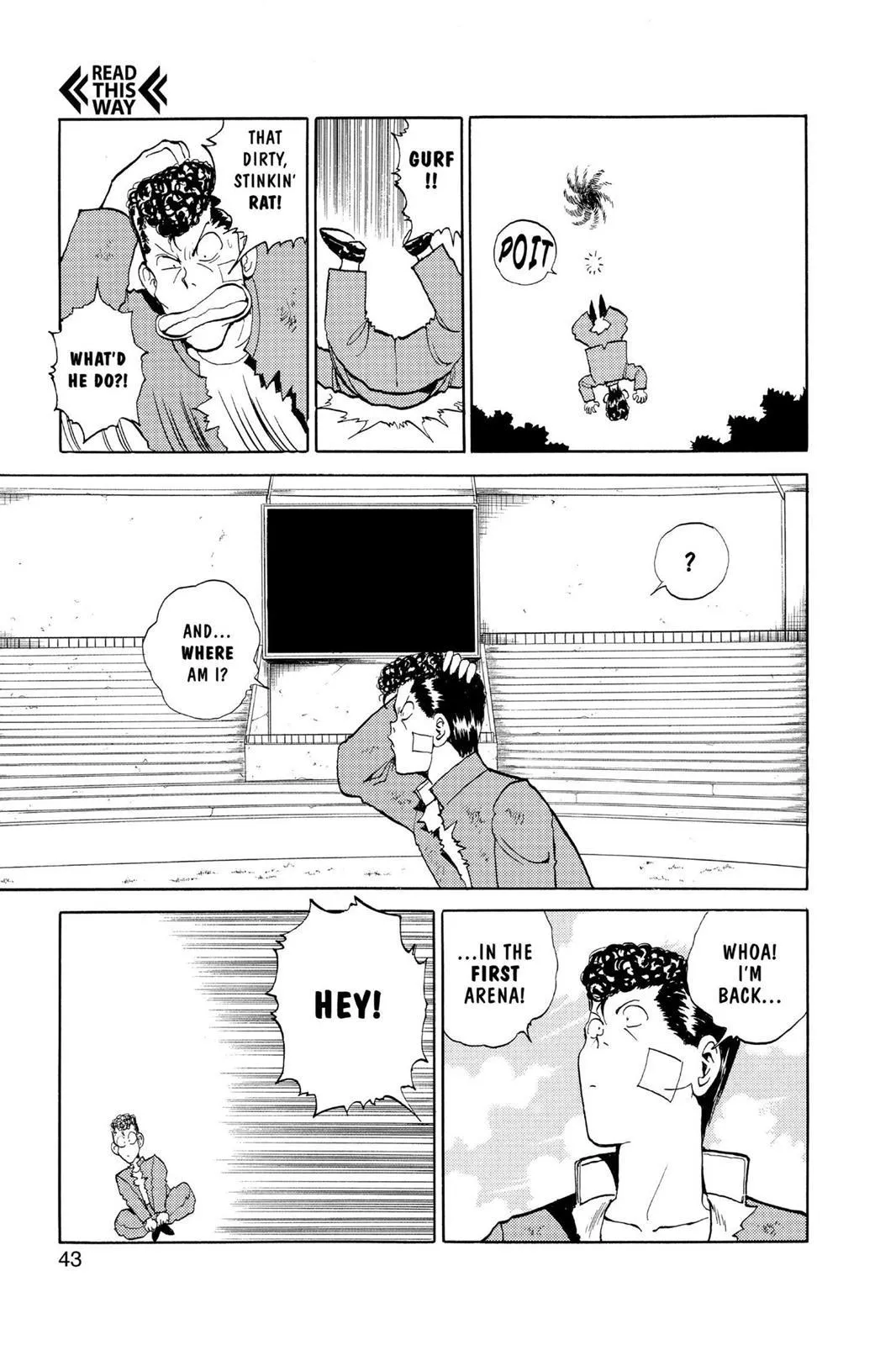 Read Yu Yu Hakusho EN Manga Online