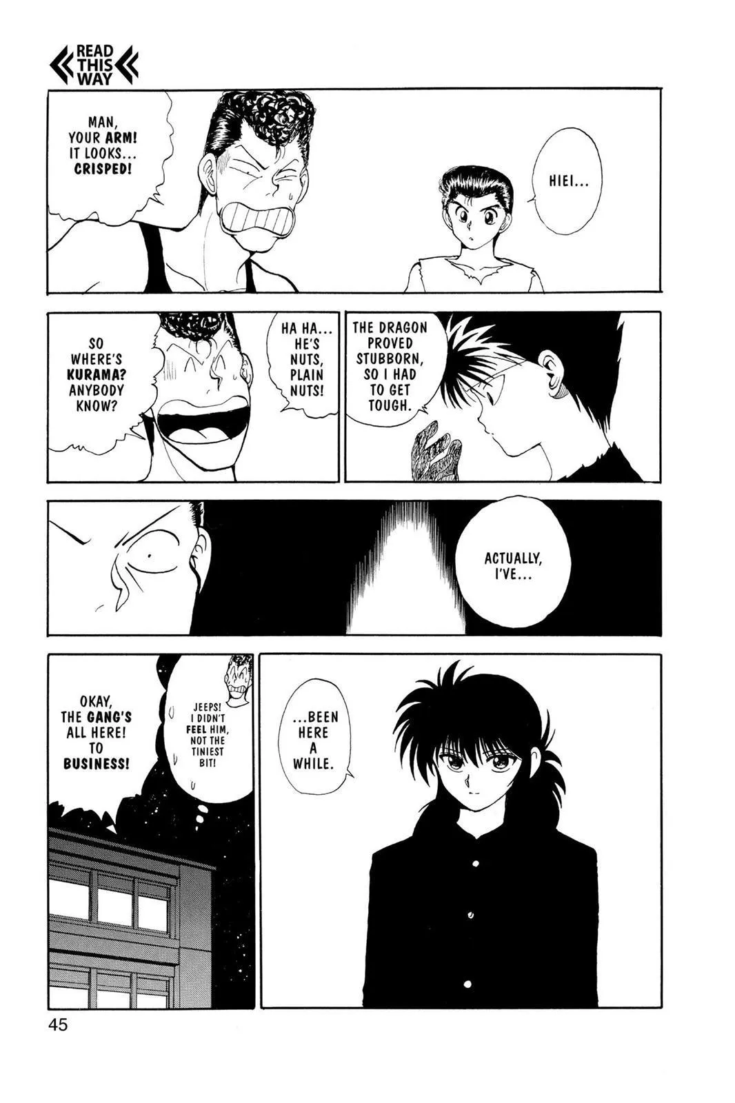 Read Yu Yu Hakusho EN Manga Online