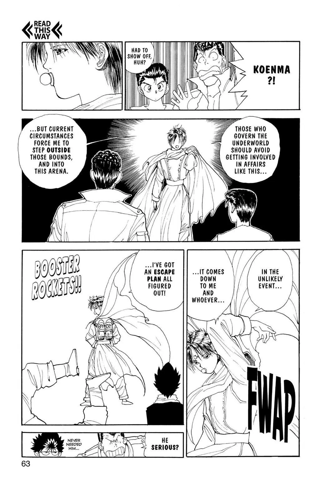 Read Yu Yu Hakusho EN Manga Online