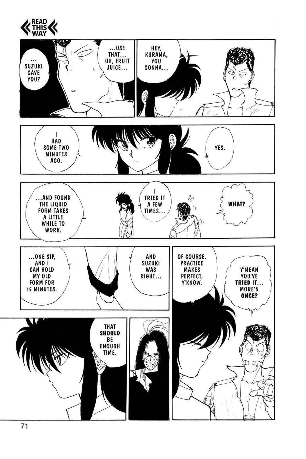 Read Yu Yu Hakusho EN Manga Online