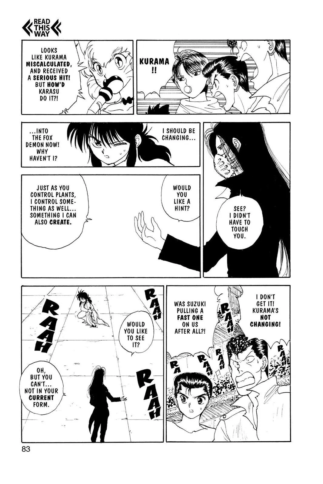 Read Yu Yu Hakusho EN Manga Online