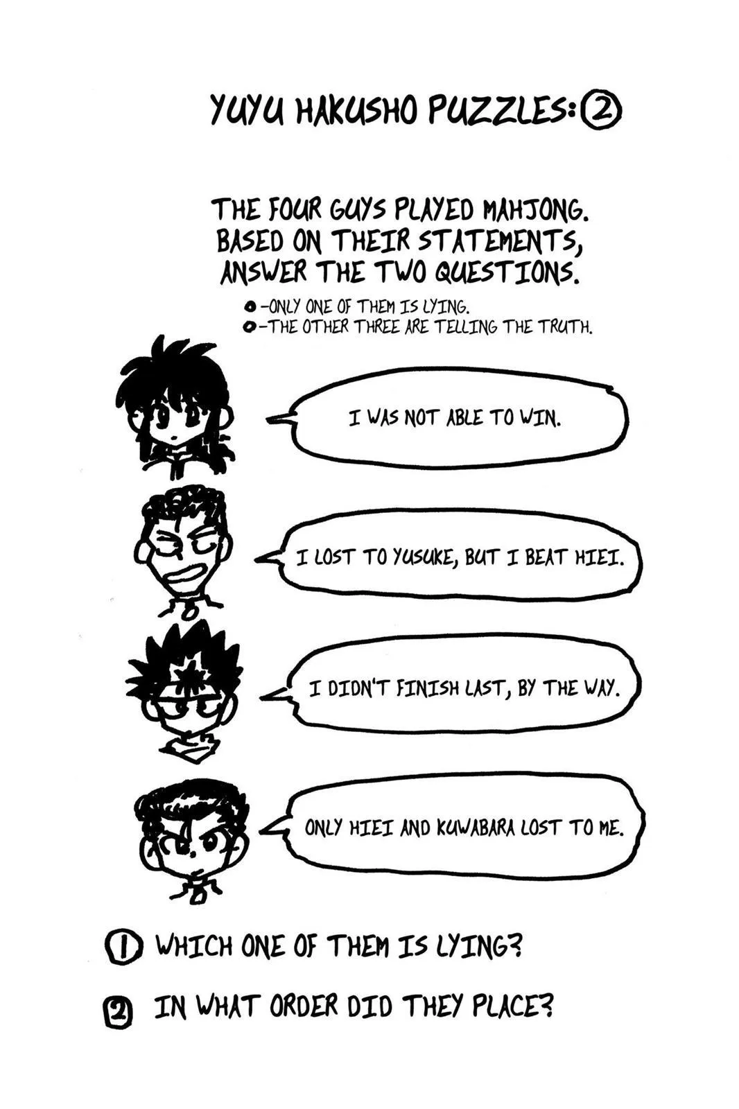 Read Yu Yu Hakusho EN Manga Online