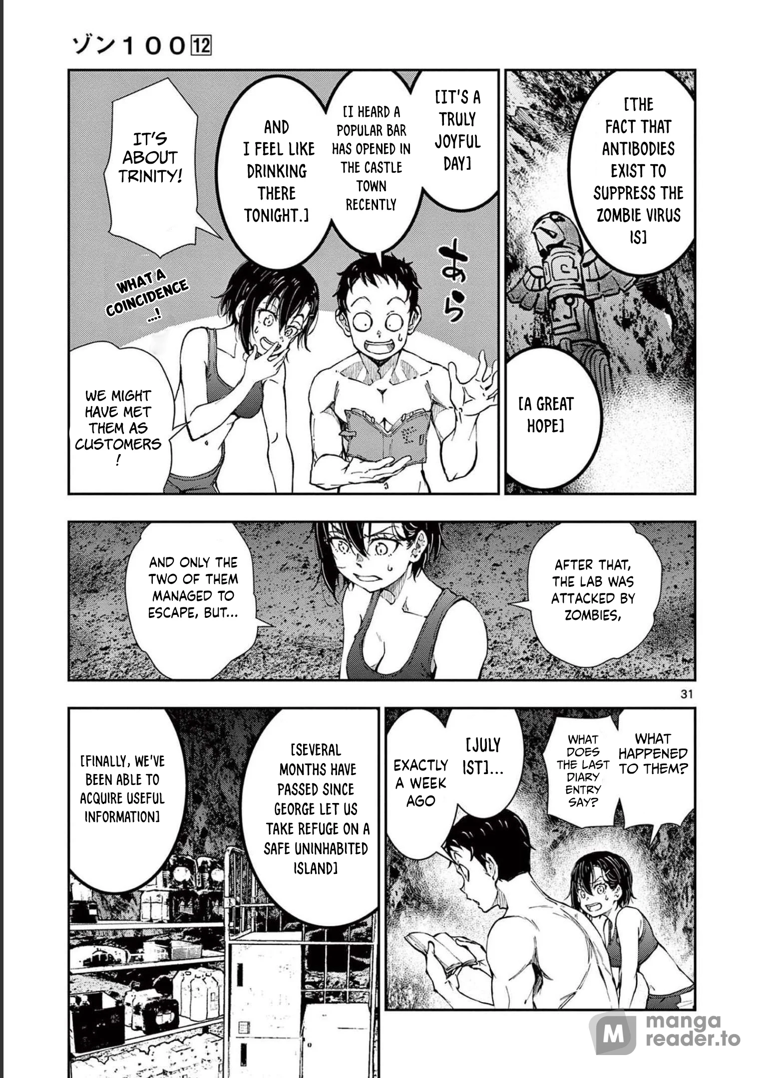Read Zom 100_ Bucket List of the Dead EN Manga Online