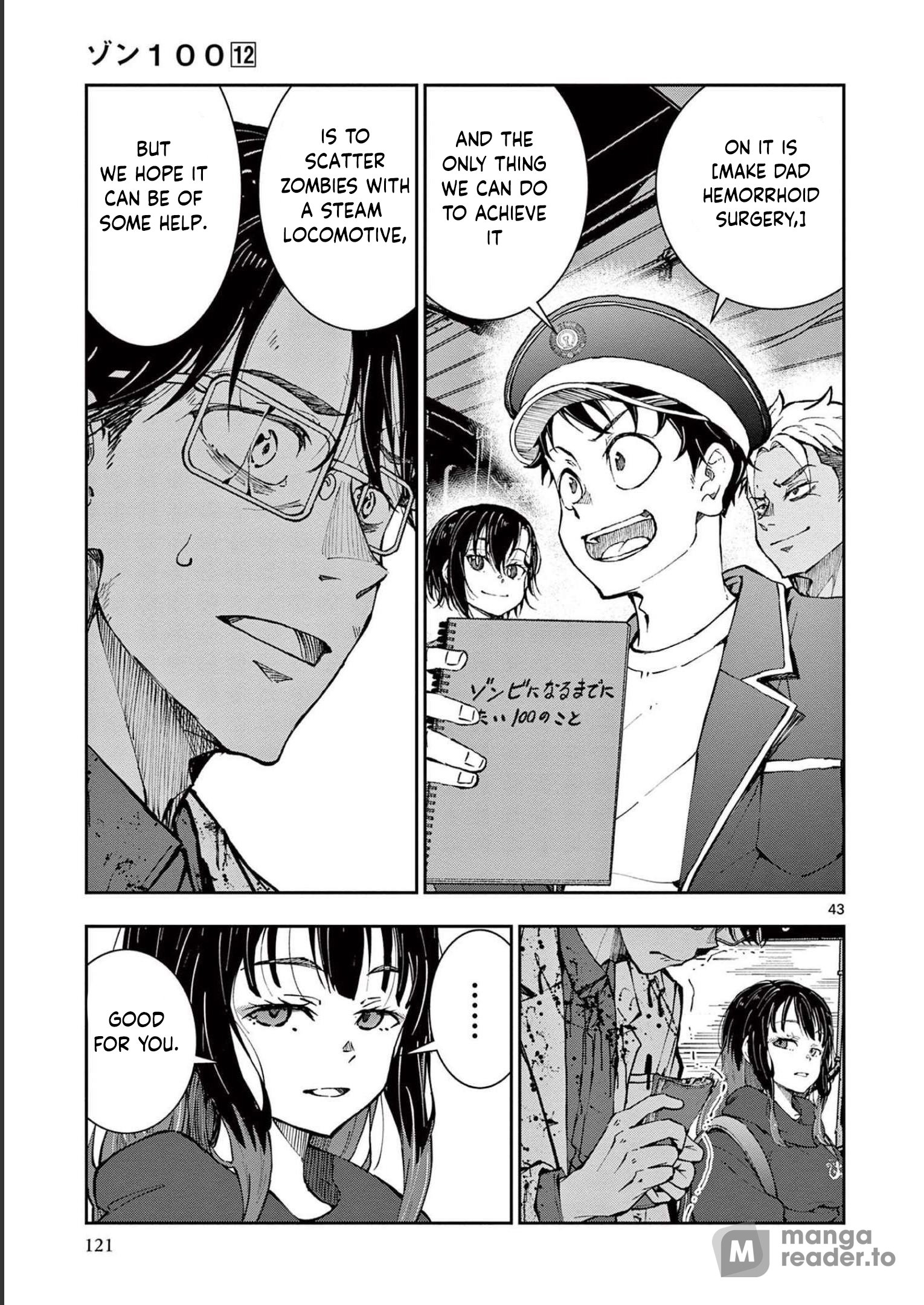 Read Zom 100_ Bucket List of the Dead EN Manga Online