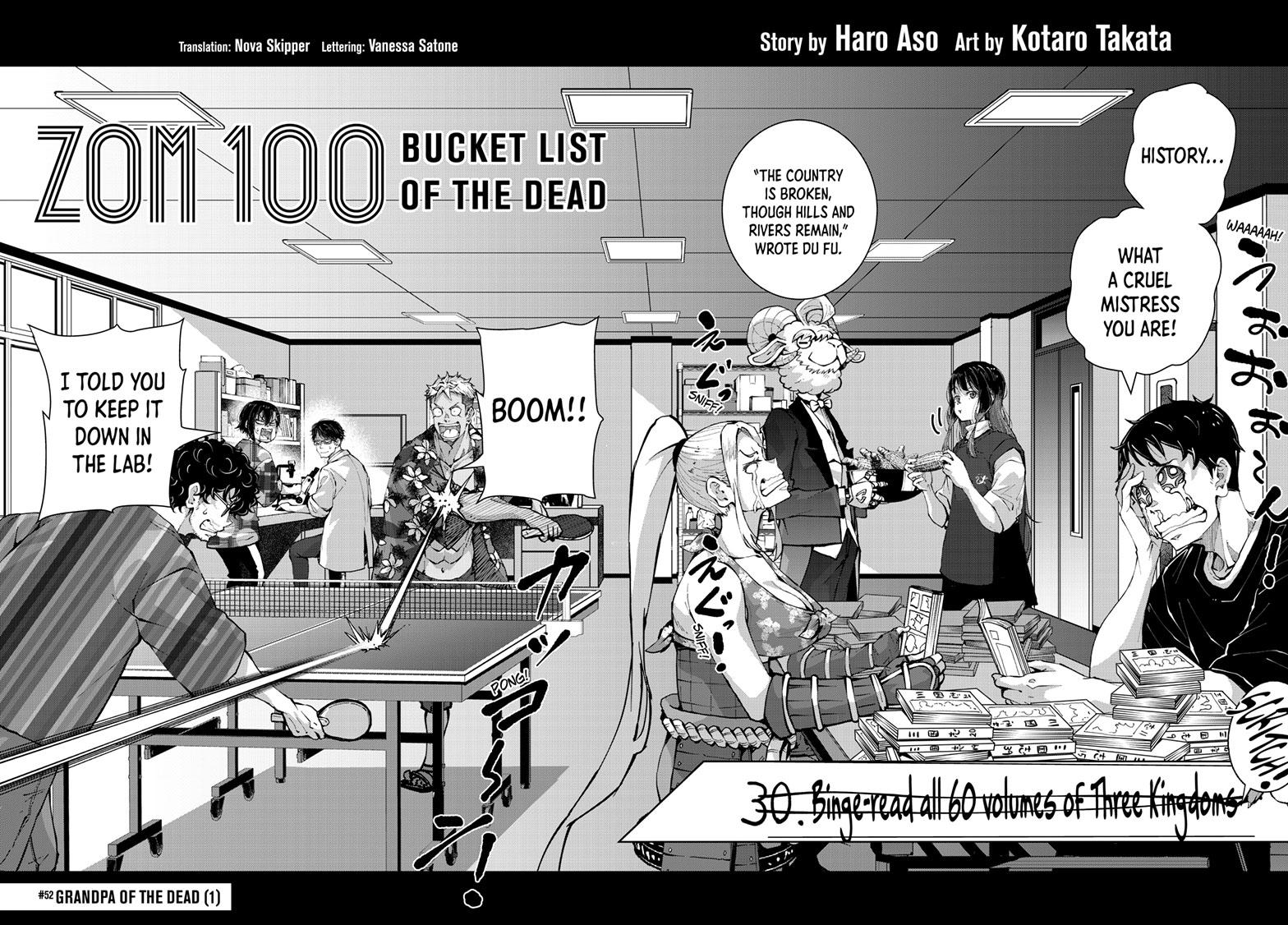 Read Zom 100_ Bucket List of the Dead EN Manga Online