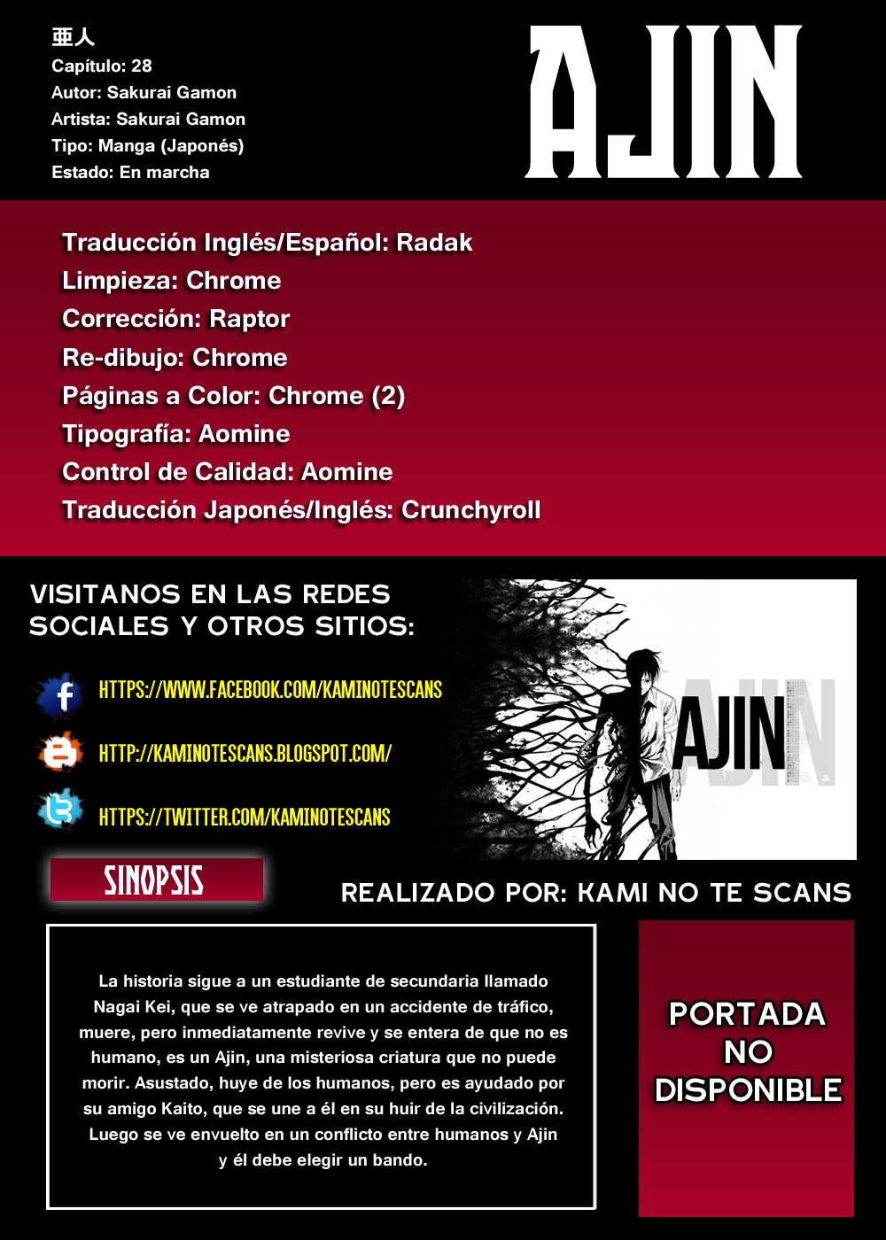 Read Ajin ES Manga Online