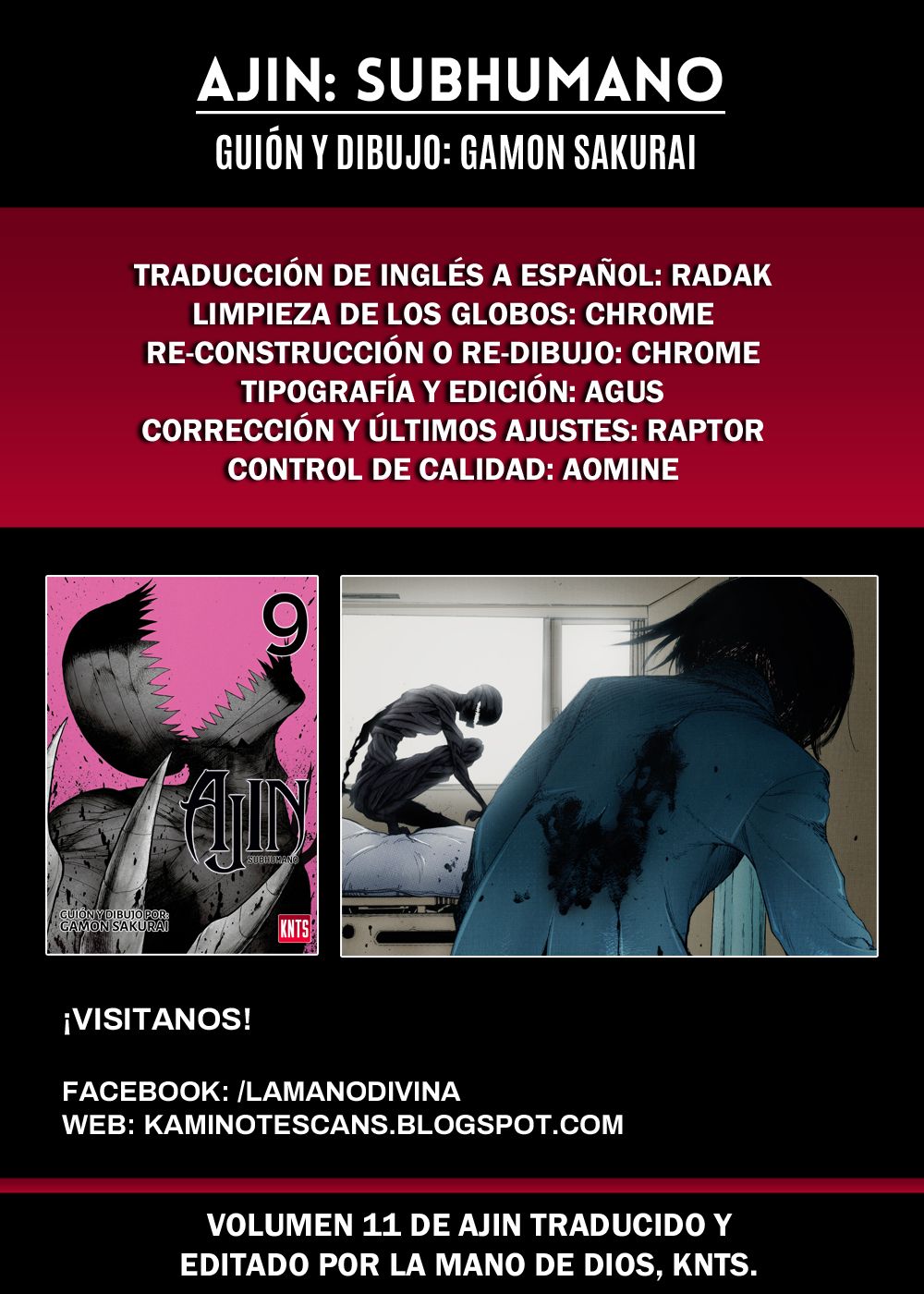 Read Ajin ES Manga Online