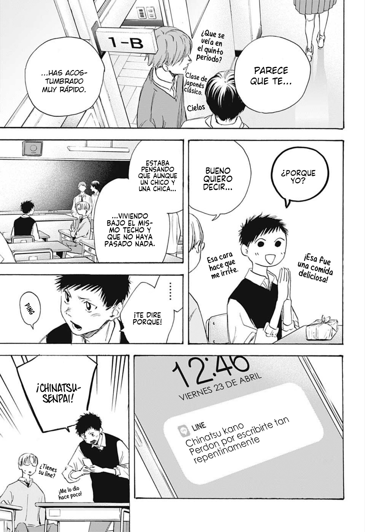 Read Ao no Hako es Manga Online
