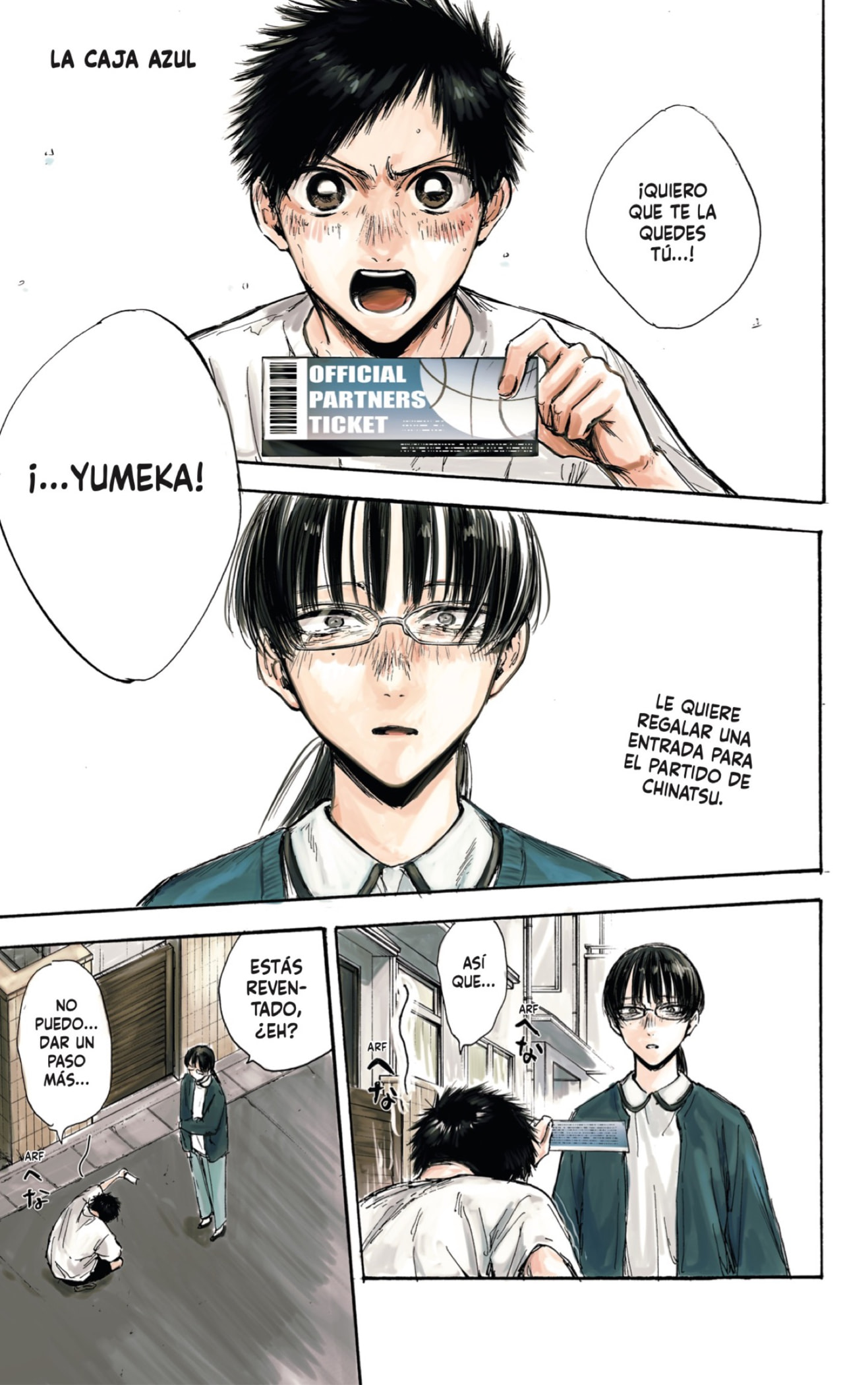 Read Ao no Hako es Manga Online