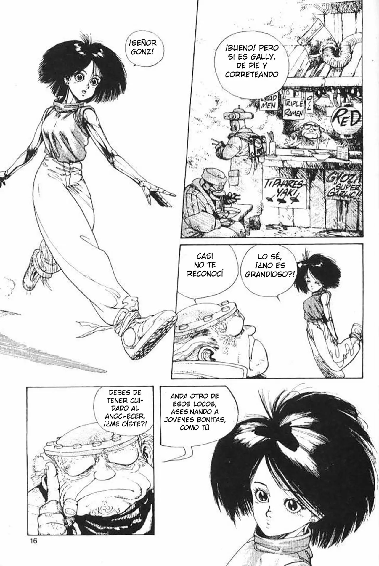 Read Battle Angel Alita es Manga Online