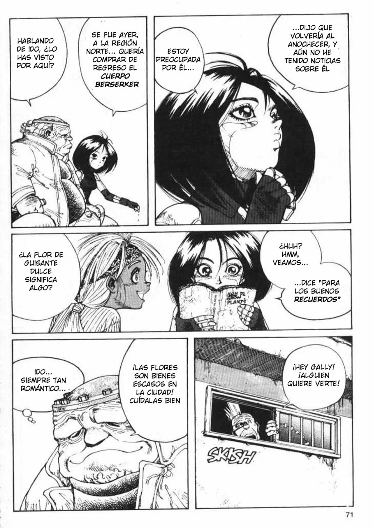 Read Battle Angel Alita es Manga Online