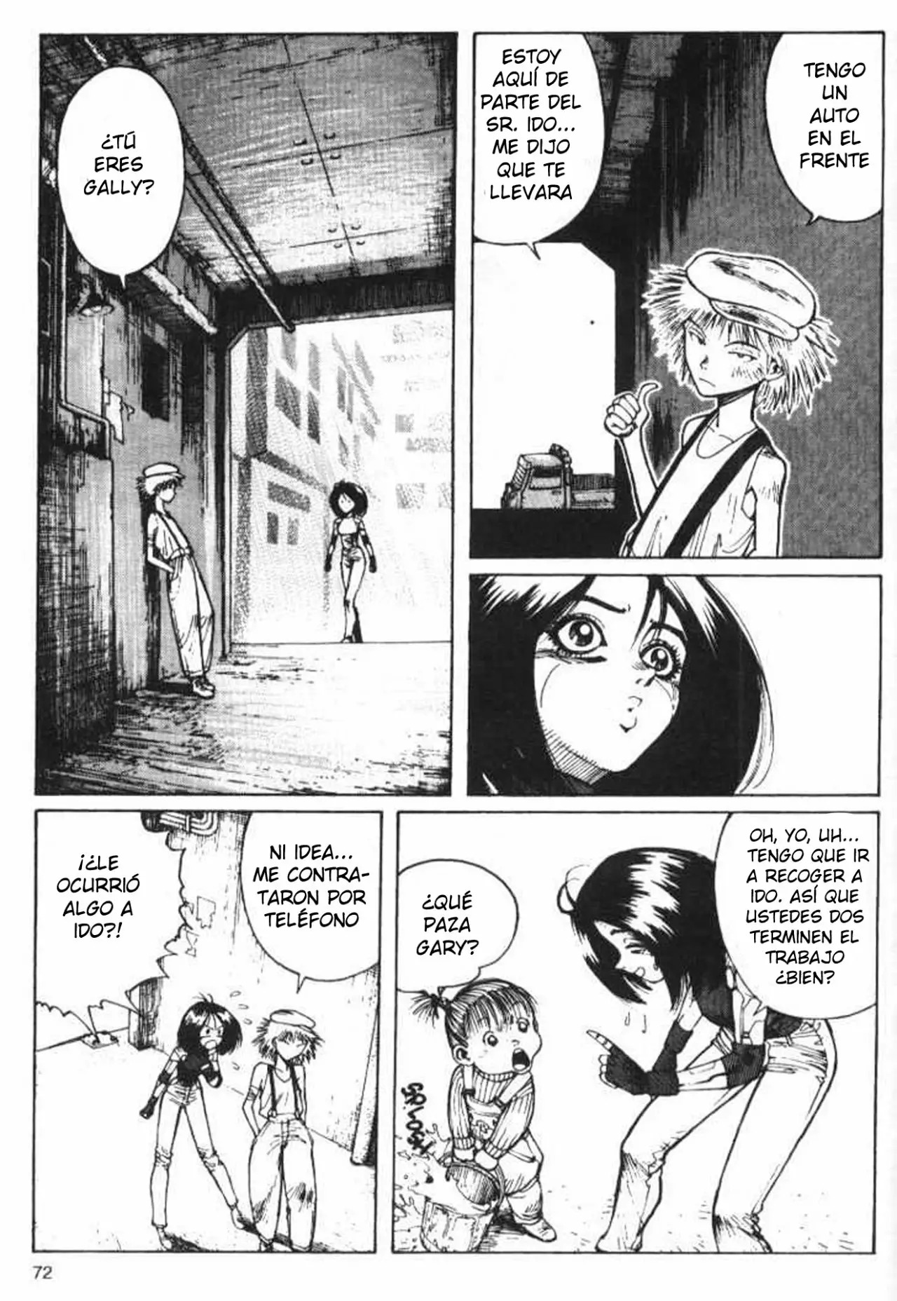 Read Battle Angel Alita es Manga Online