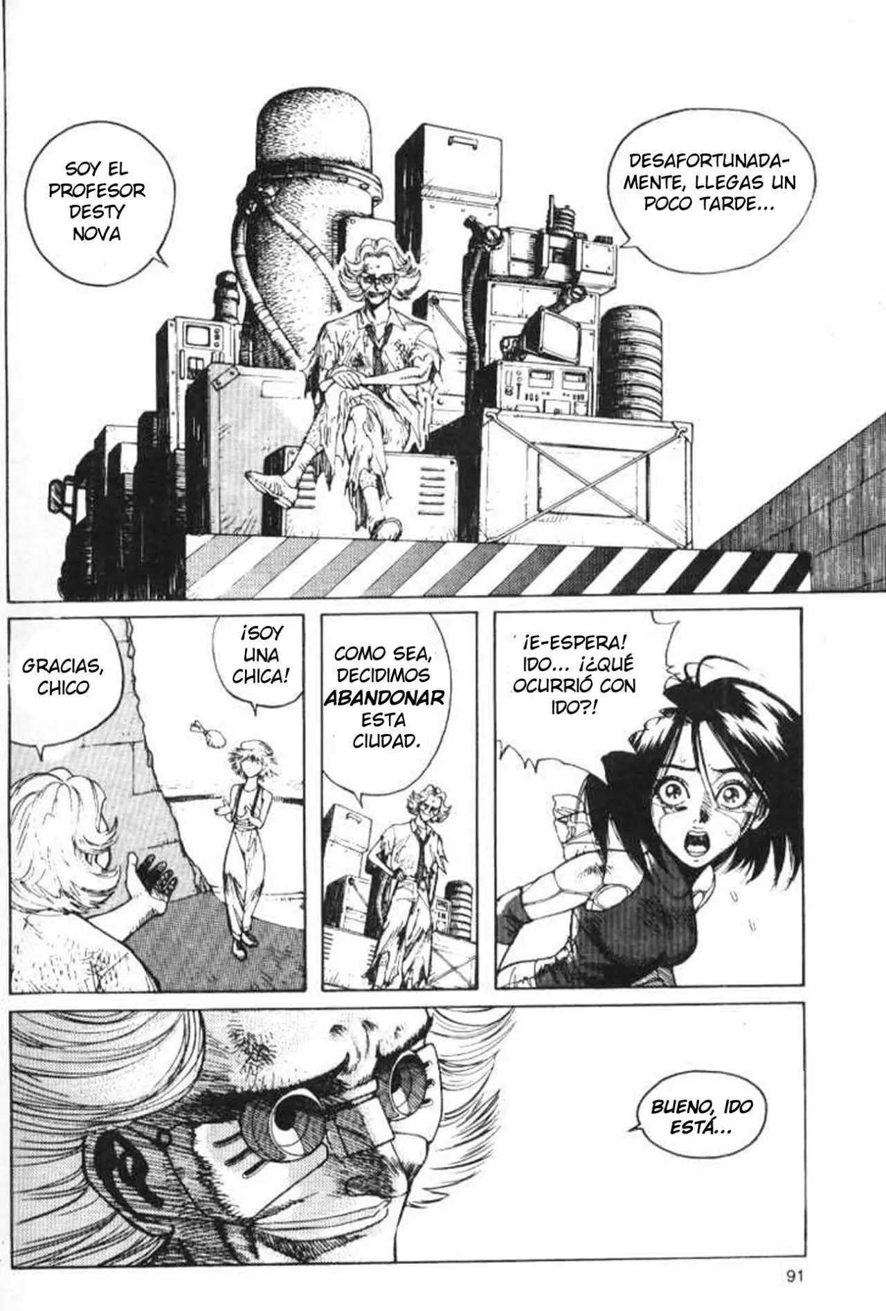 Read Battle Angel Alita es Manga Online