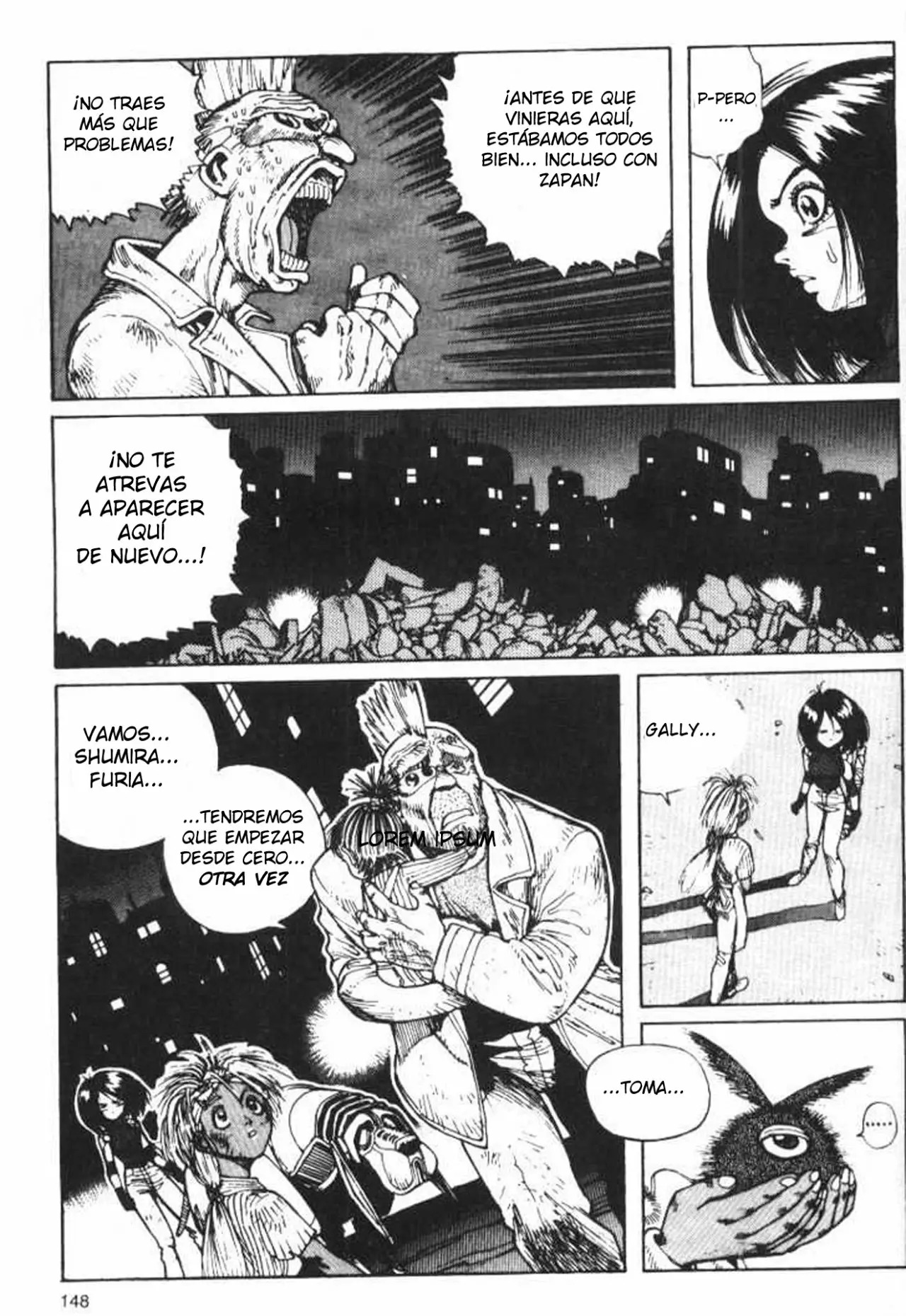 Read Battle Angel Alita es Manga Online