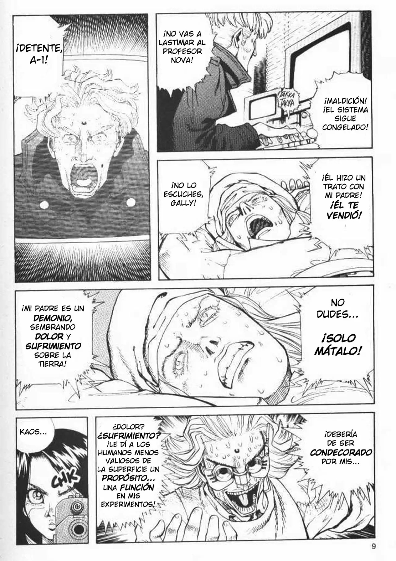 Read Battle Angel Alita es Manga Online