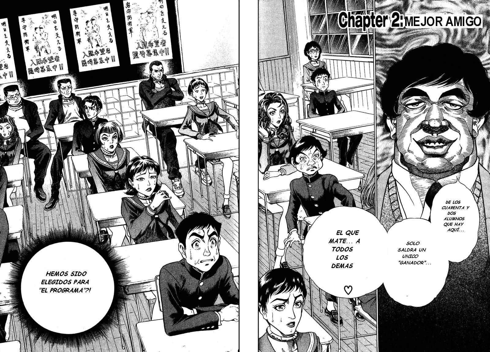 Read Battle Royale ES Manga Online