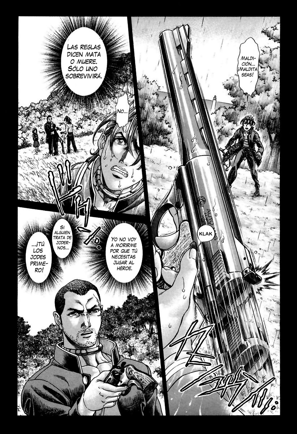Read Battle Royale ES Manga Online