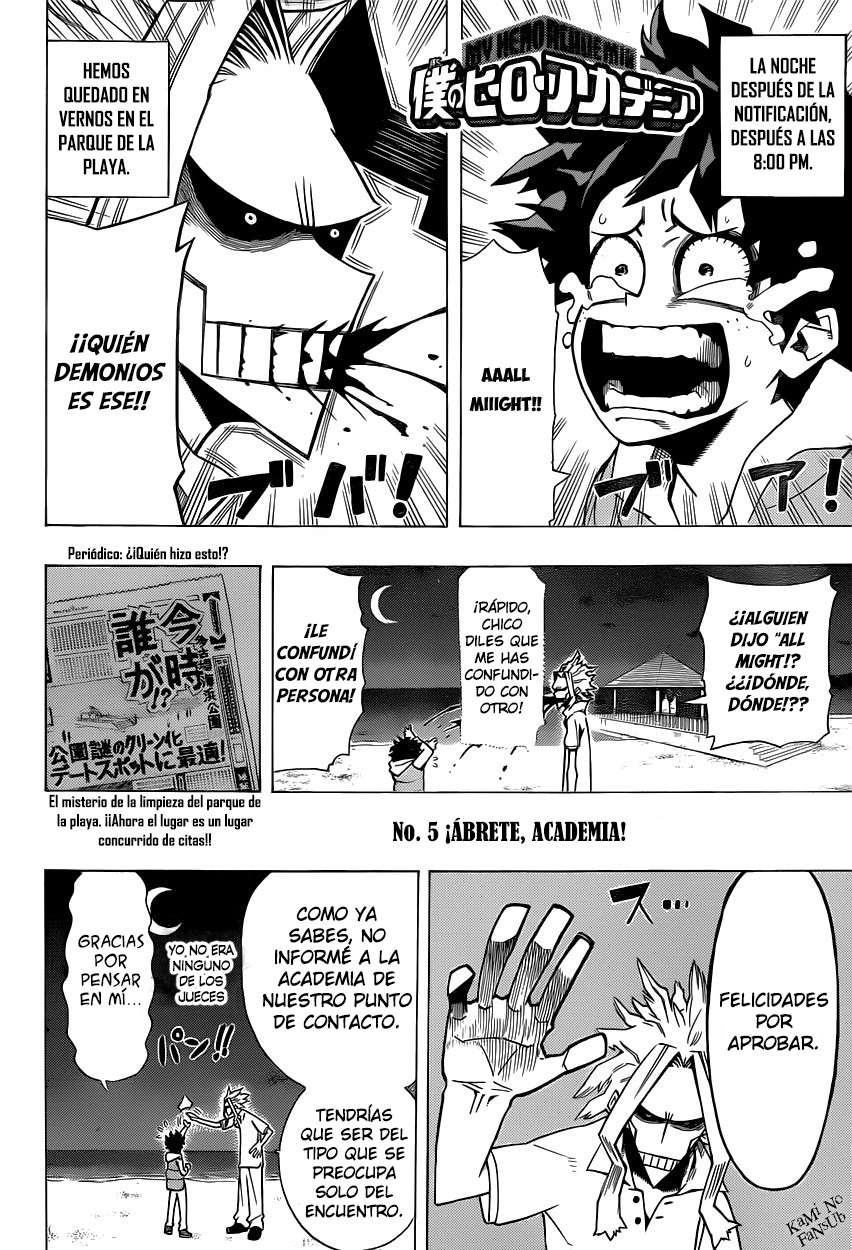 Read Boku no Hero Academia ES Manga Online