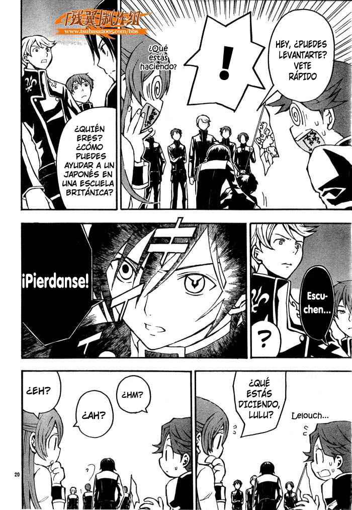 Read Code Geass Lelouch of the Rebellion es Manga Online