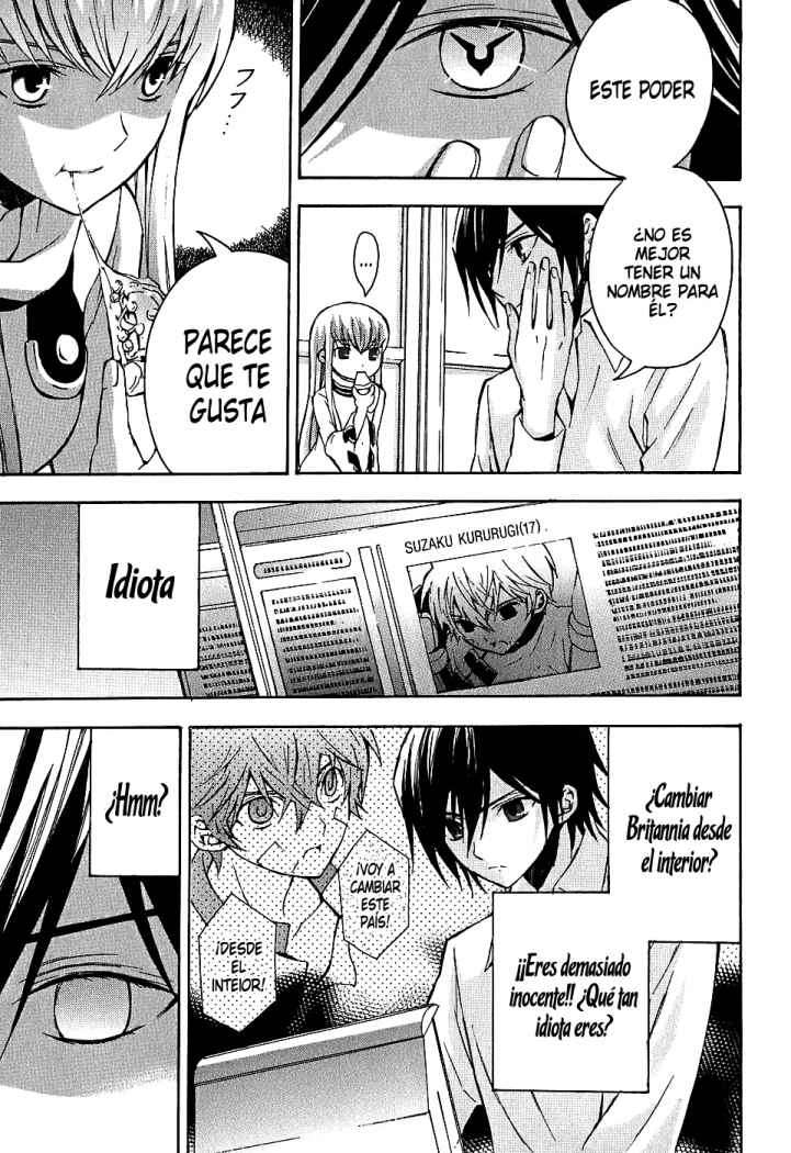 Read Code Geass Lelouch of the Rebellion es Manga Online
