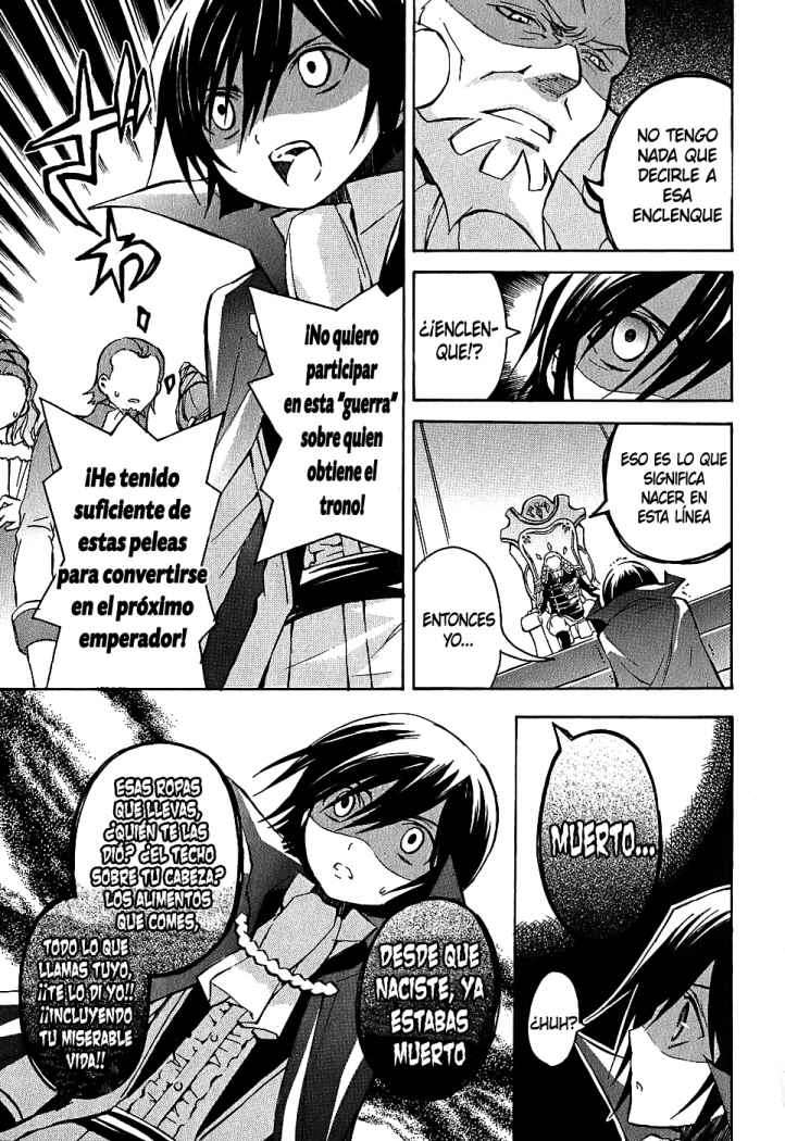 Read Code Geass Lelouch of the Rebellion es Manga Online