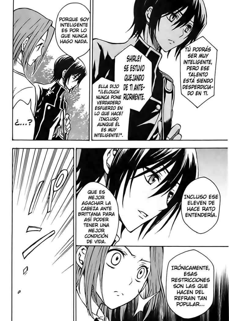 Read Code Geass Lelouch of the Rebellion es Manga Online
