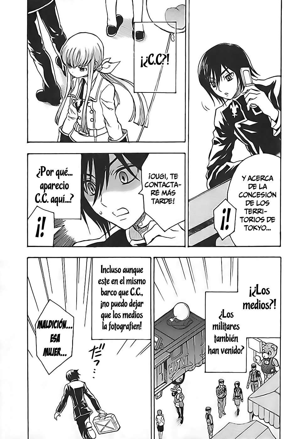 Read Code Geass Lelouch of the Rebellion es Manga Online
