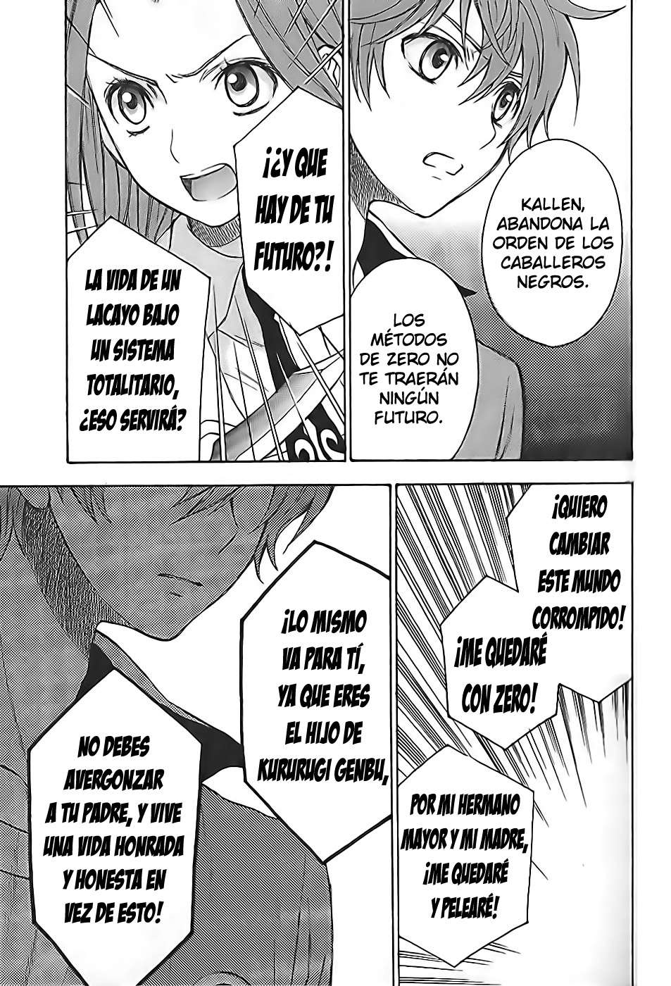 Read Code Geass Lelouch of the Rebellion es Manga Online