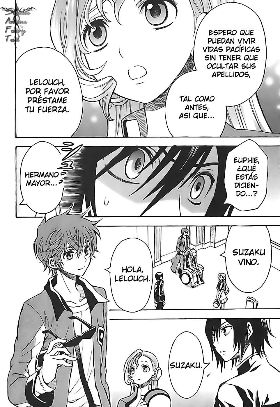 Read Code Geass Lelouch of the Rebellion es Manga Online