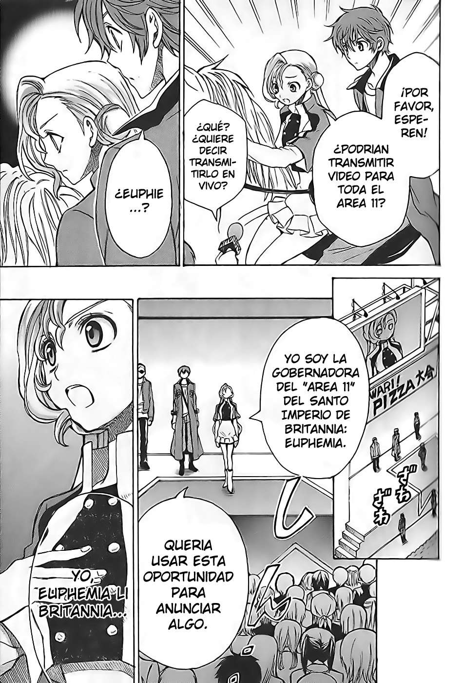 Read Code Geass Lelouch of the Rebellion es Manga Online