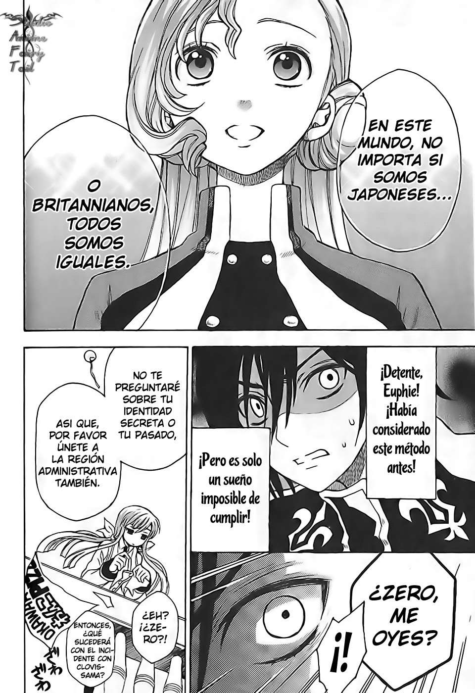 Read Code Geass Lelouch of the Rebellion es Manga Online