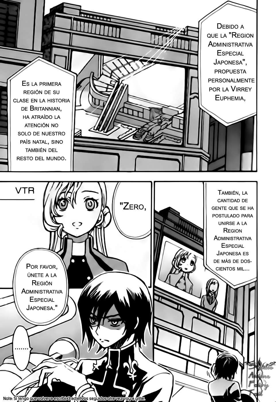 Read Code Geass Lelouch of the Rebellion es Manga Online