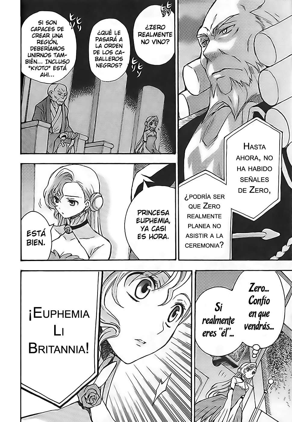 Read Code Geass Lelouch of the Rebellion es Manga Online
