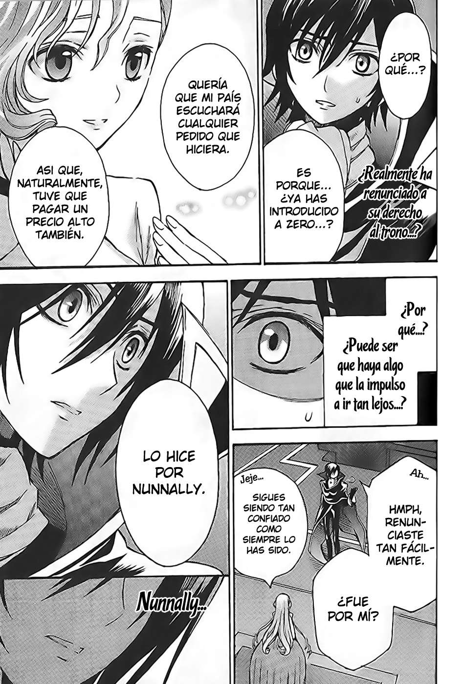 Read Code Geass Lelouch of the Rebellion es Manga Online