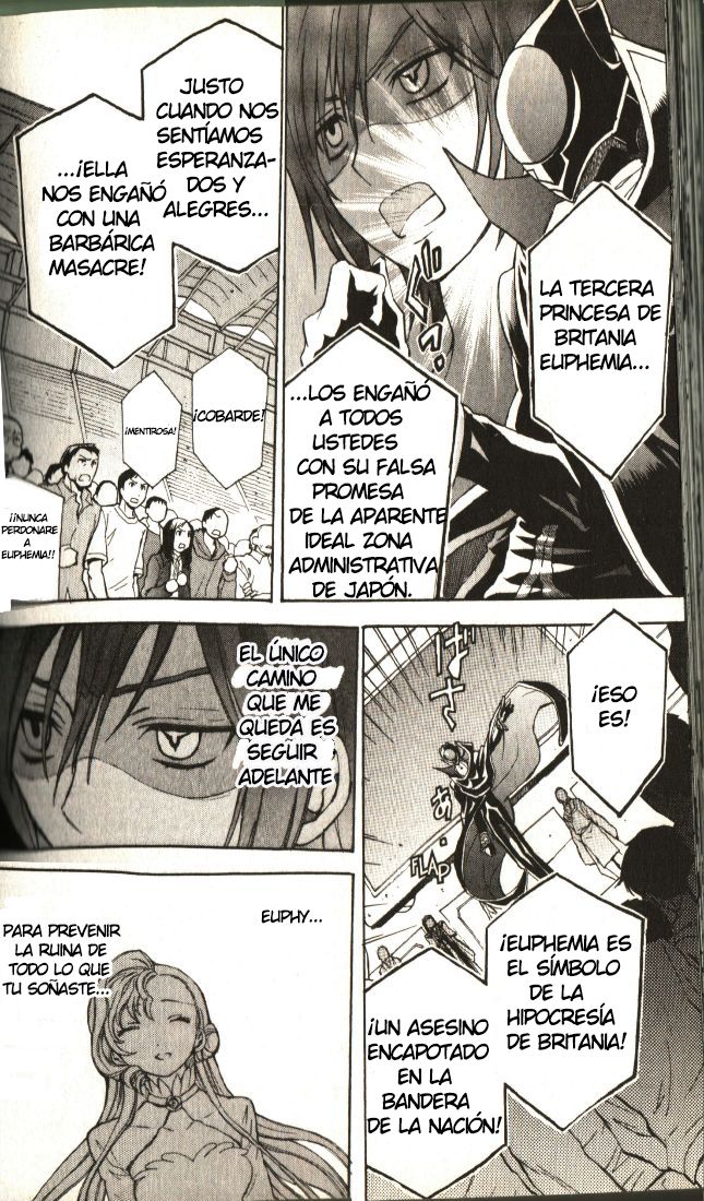 Read Code Geass Lelouch of the Rebellion es Manga Online