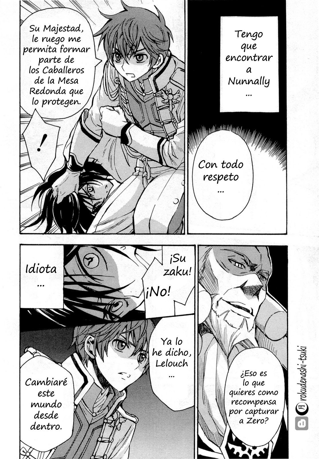 Read Code Geass Lelouch of the Rebellion es Manga Online