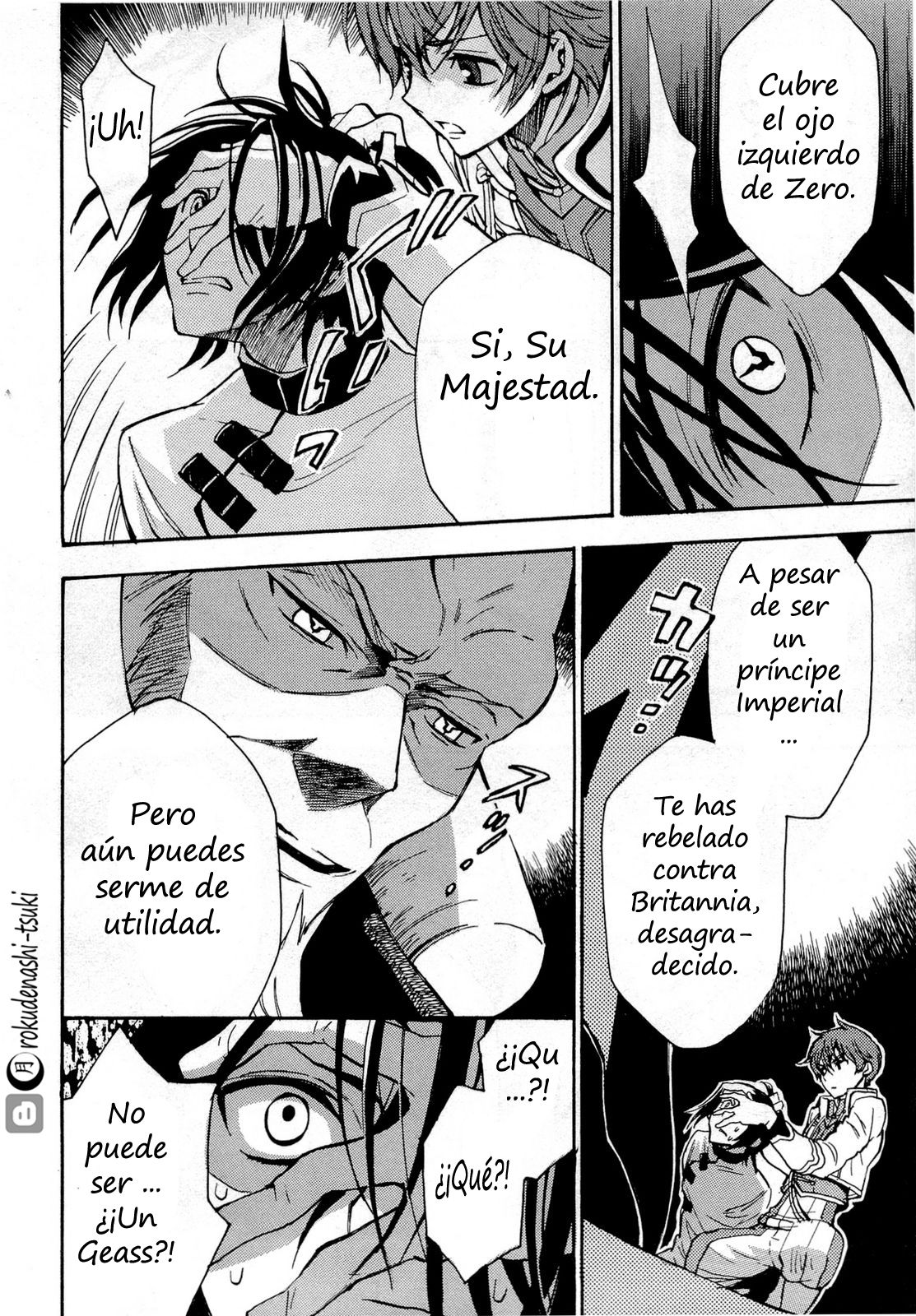 Read Code Geass Lelouch of the Rebellion es Manga Online