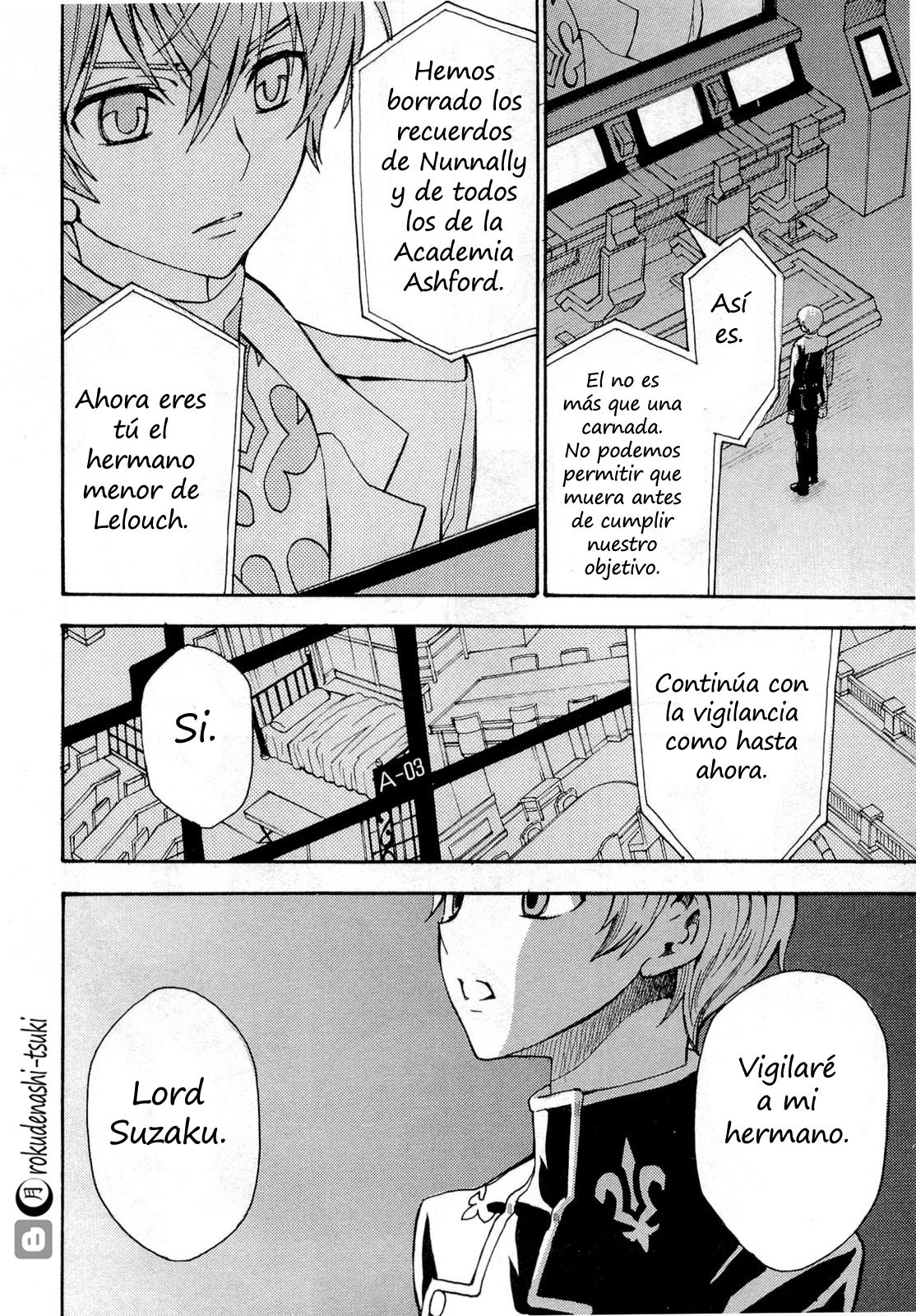 Read Code Geass Lelouch of the Rebellion es Manga Online