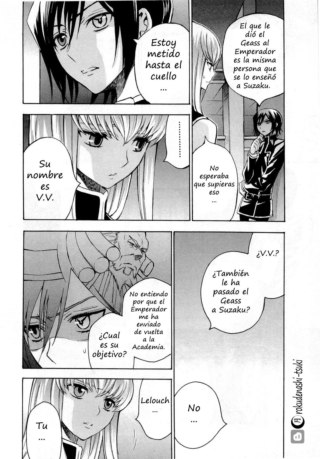 Read Code Geass Lelouch of the Rebellion es Manga Online