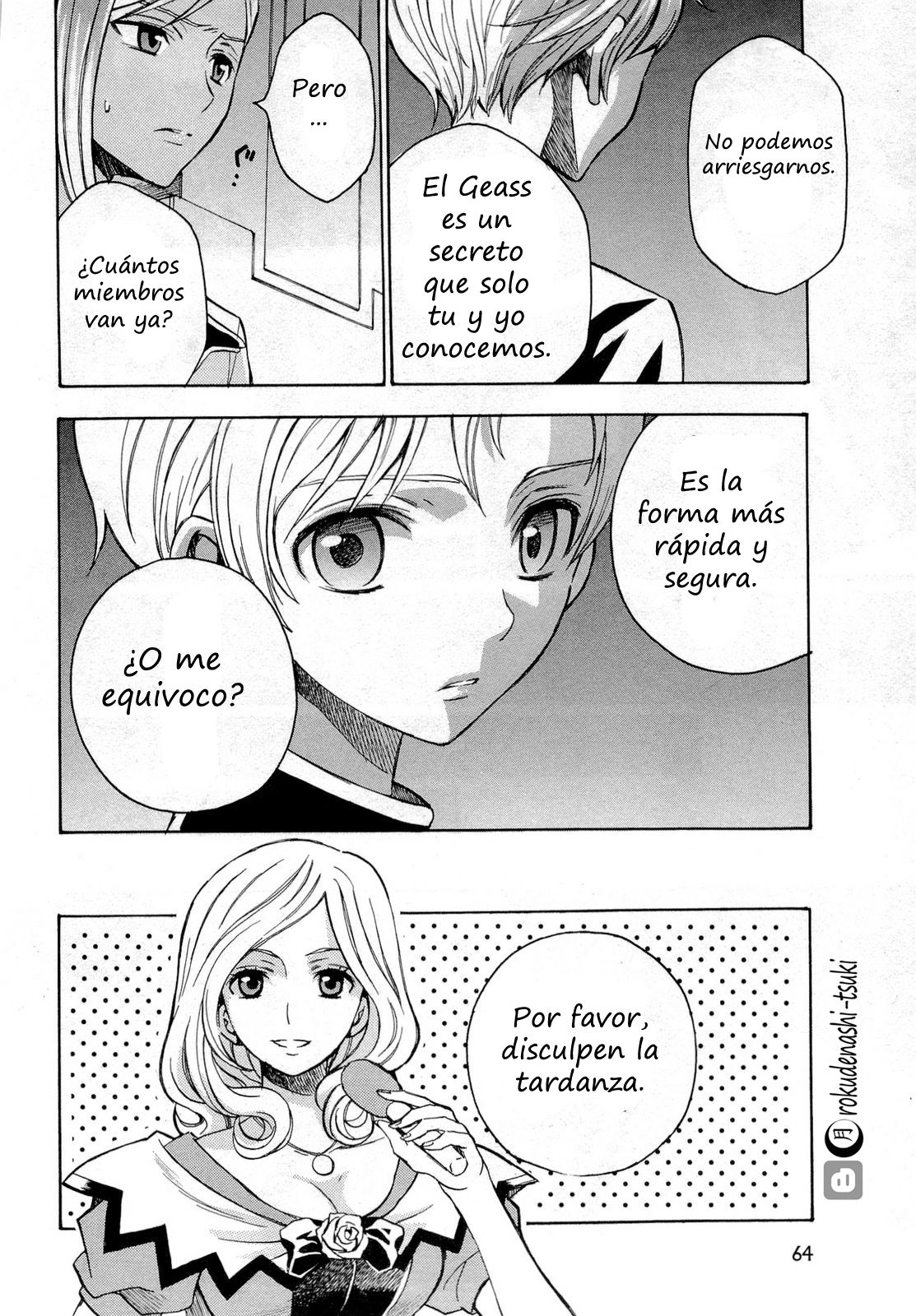 Read Code Geass Lelouch of the Rebellion es Manga Online