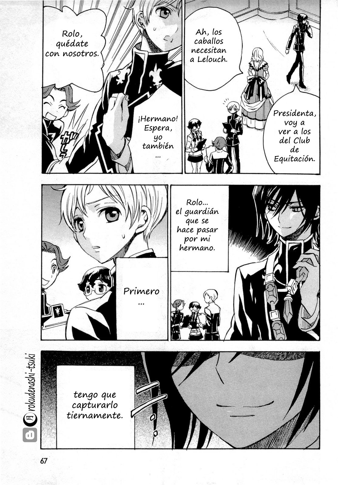 Read Code Geass Lelouch of the Rebellion es Manga Online