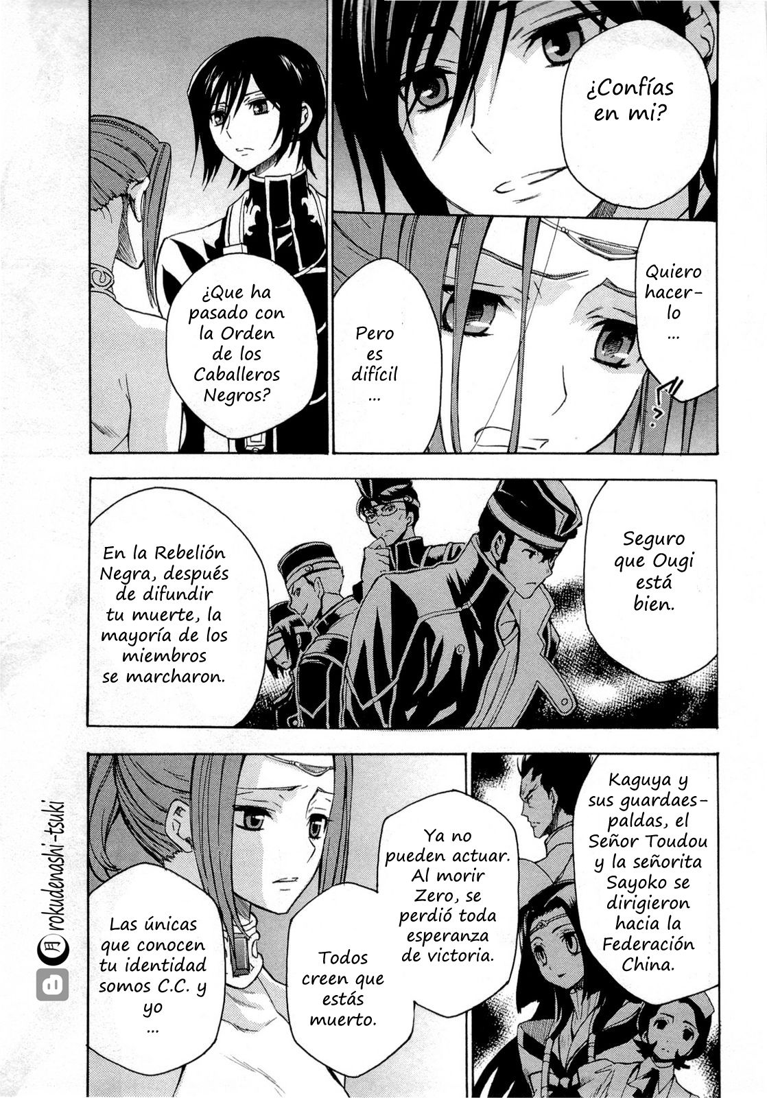 Read Code Geass Lelouch of the Rebellion es Manga Online