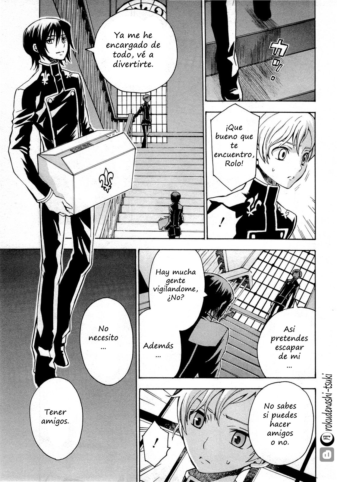 Read Code Geass Lelouch of the Rebellion es Manga Online