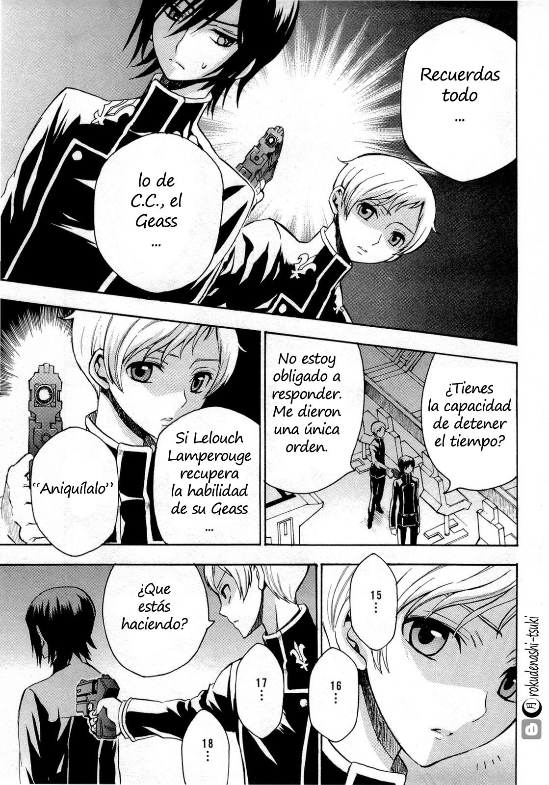 Read Code Geass Lelouch of the Rebellion es Manga Online