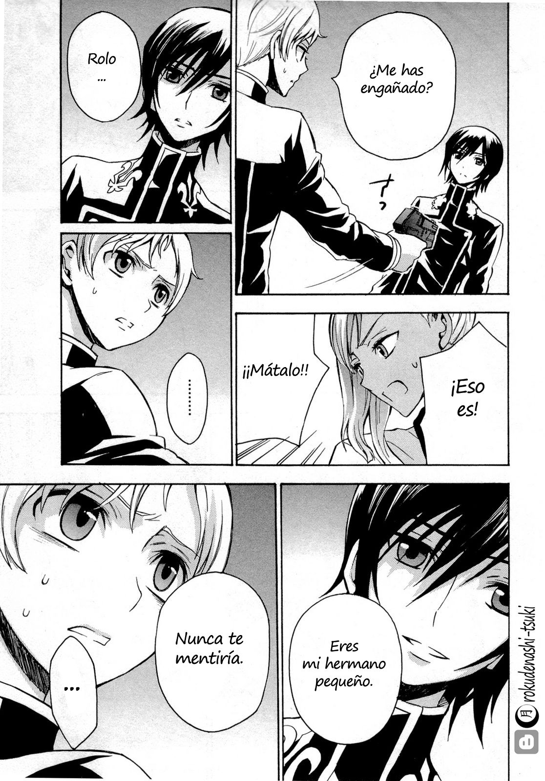 Read Code Geass Lelouch of the Rebellion es Manga Online