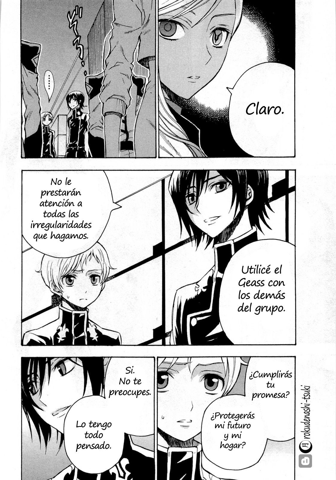 Read Code Geass Lelouch of the Rebellion es Manga Online