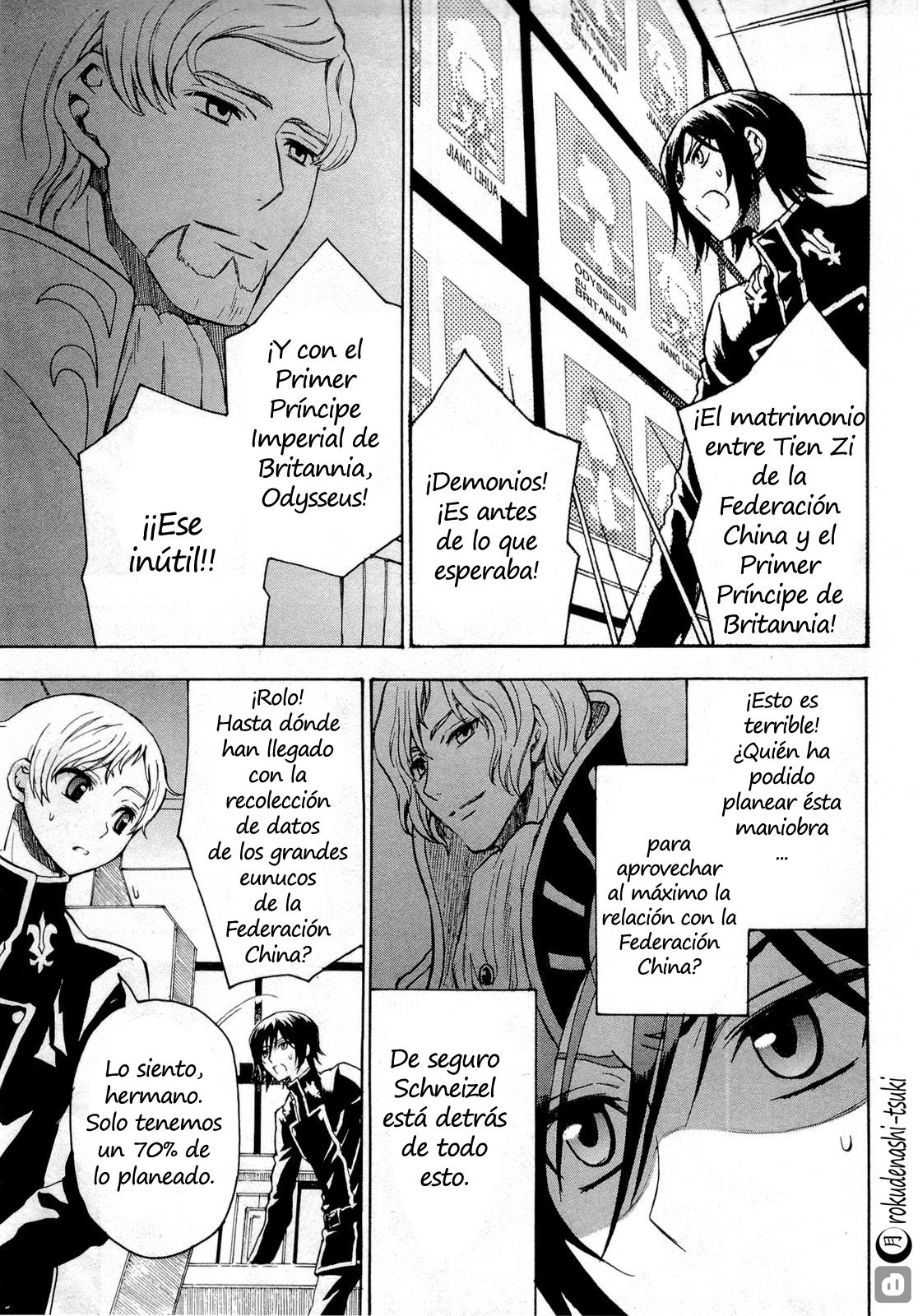Read Code Geass Lelouch of the Rebellion es Manga Online
