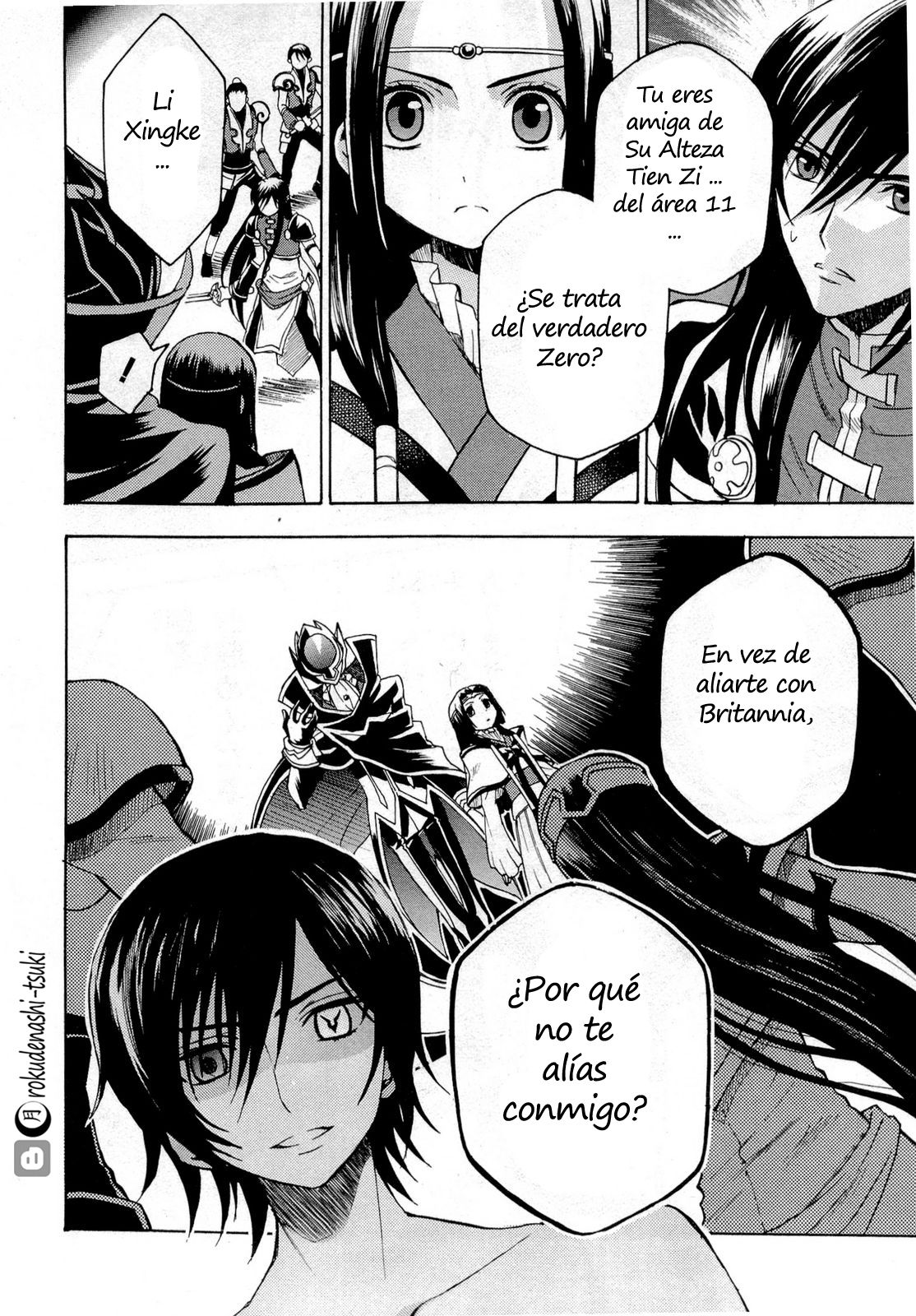 Read Code Geass Lelouch of the Rebellion es Manga Online